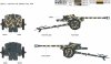 Gecko Models 16GM0012 German 7,5 cm Pak 40 Anti-Tank Gun Early Prod. 1/16